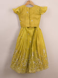 Kids designer lehenga Set | peach | party wear | 6-7 years