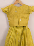 Kids designer lehenga Set | peach | party wear | 6-7 years