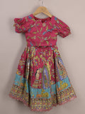Kids Traditional Pattu Lehenga Set | baby pink | Festive & Ethnic Wear | 2-3 years