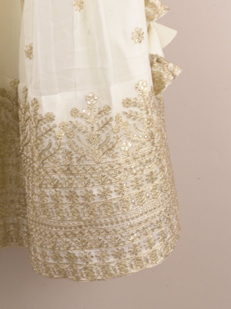 Kids designer lehenga Set | peach | party wear | 6-7 years