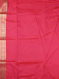 Banaras pattu saree purple color allover zari motifs & paithani border with paithani pallu and contrast blouse