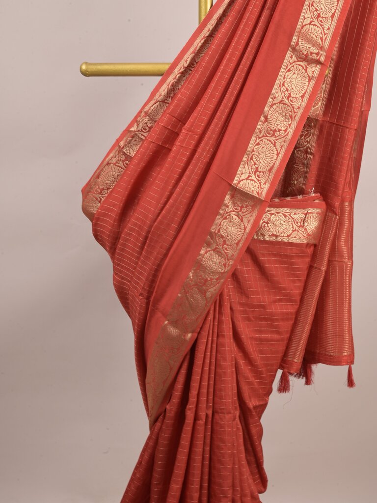 Dola silk fancy saree for women | yellow | allover stripes | party wear
