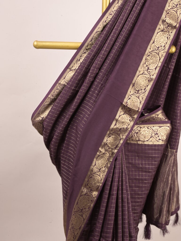 Dola silk fancy saree for women | yellow | allover stripes | party wear