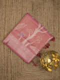 Organza tissue fancy saree allover zari weaves & zari border with self pallu and plain tissue blouse