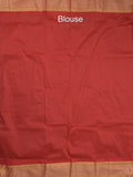 Narayanpet pattu saree allover zari motifs with paithani pallu and contrast blouse