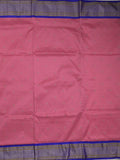Narayanpet pattu saree allover zari motifs with paithani pallu and contrast blouse