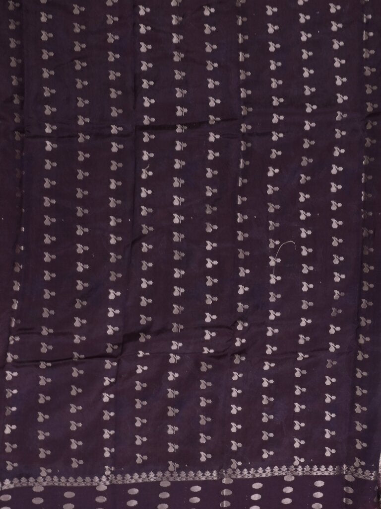 Green mango fancy saree for women | violet | zari border | contrast blouse | party wear