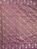 Organza tissue fancy saree allover zari weaves & zari border with self pallu and plain tissue blouse