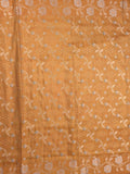 Organza tissue fancy saree allover zari weaves & zari border with self pallu and plain tissue blouse