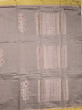 Chanderi fancy saree allover motifs with zari border with attached matching blouse