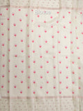 Kota fancy floral printed saree with contrast border and attached printed blouse
