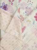 Kota fancy floral printed saree with contrast border and attached printed blouse