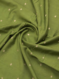 Maheshwari fancy saree allover motifs with short border with contrast pallu and attached blouse