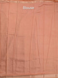 Maheshwari fancy saree allover motifs with short border with contrast pallu and attached blouse