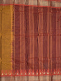 Dhaka cotton saree for women | cherry pink | temple border | contrast blouse