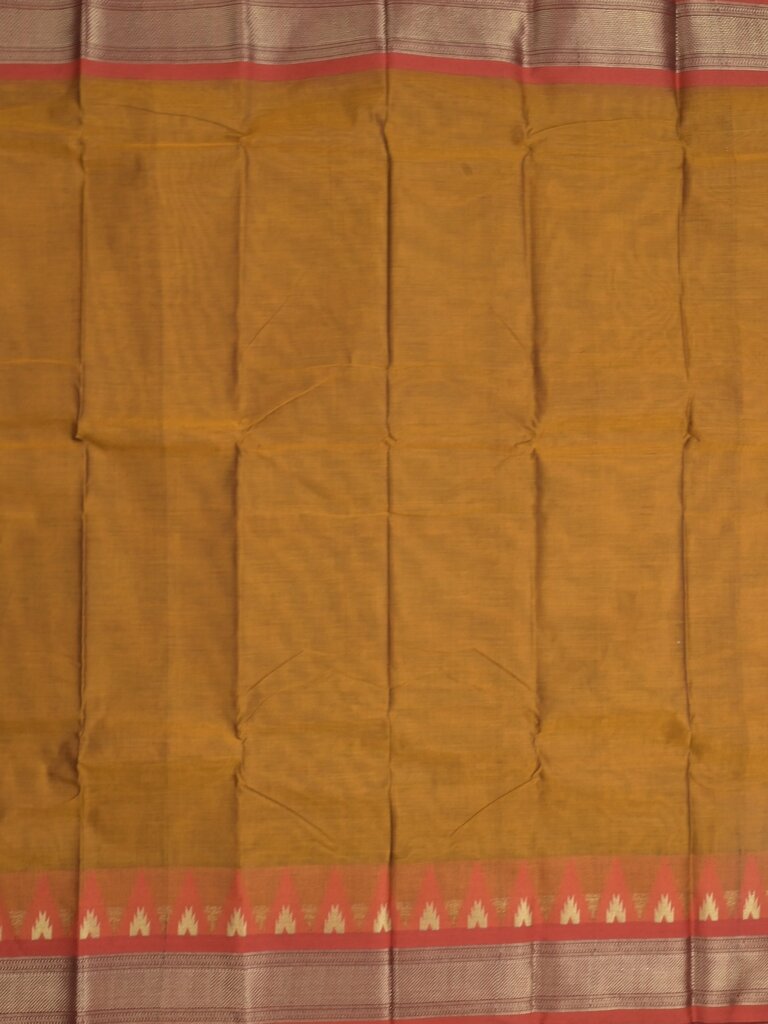 Dhaka cotton saree for women | cherry pink | temple border | contrast blouse