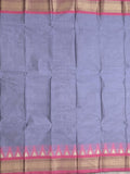 Dhaka cotton saree for women | cherry pink | temple border | contrast blouse