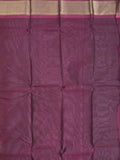 Dhaka cotton saree for women | cherry pink | temple border | contrast blouse
