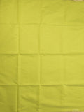 Maheshwari fancy saree light parrot green color allover plain and small kaddi border with self pallu and attached blouse