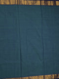 Kanchi cotton plain saree with zari border with attached self blouse