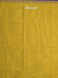 Kanchi cotton saree allover motifs and zari border with attached self-blouse