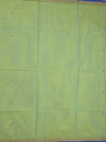 Kanchi cotton saree allover motifs and zari border with attached self-blouse