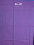 Kanchi cotton saree allover motifs and weaving border with attached self blouse