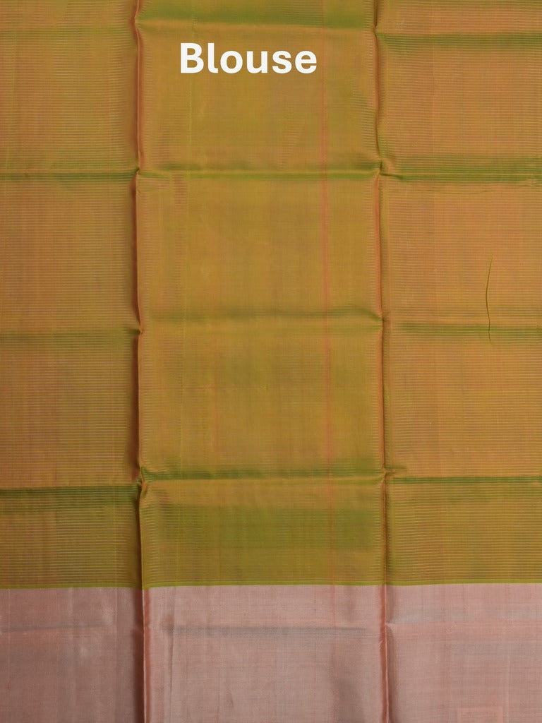 Uppada pattu saree wine color allover zari motifs & long kaddi border with rich pallu and contrast plain blouse