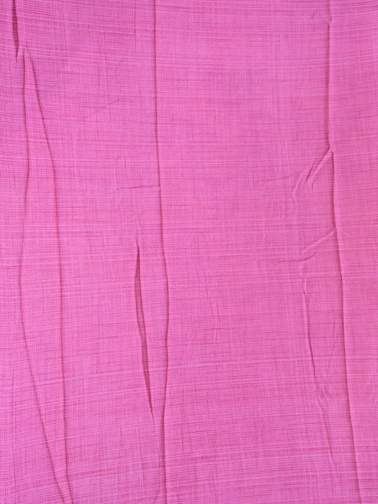 Soft tussar fancy saree light pink color allover prints & kaddi border with printed pallu and plain blouse