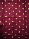 Dola silk fancy saree peach color allover digital prints & zari border with stripes pallu and printed blouse