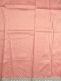 Chanderi kora fancy saree light pink color allover zari motifs & zari embroidery border with zari pallu and plain blouse