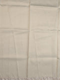 Chanderi kora fancy saree pastel blue color allover zari motifs & zari embroidery border with zari pallu and plain blouse