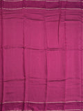 Dola silk fancy saree magenta color allover zari weaves & small kaddi border with short pallu and running blouse