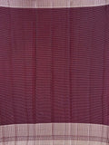 Banaras fancy saree purple color allover zari weaves & zari border with rich pallu and contrast brocade blouse