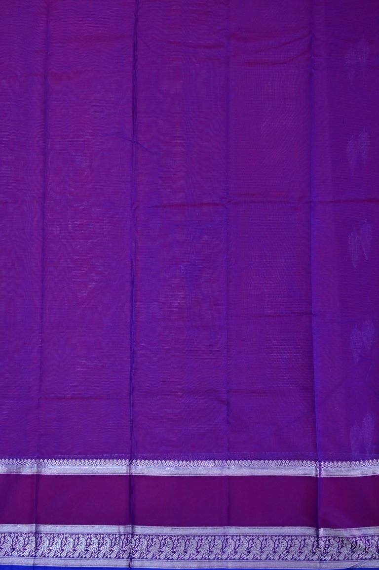 Mangalagiri pattu saree red color allover zari weaves & zari border with rich pallu and plain contrast blouse