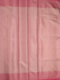 Kota tissue fancy saree baby pink color allover zari weaves & zari border with rich pallu and contrast tissue blouse