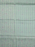 Tussar fancy saree lux green color allover motifs & printed border with running pallu and attached self blouse