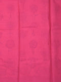 Kota fancy saree cream color allover prints & small kaddi border with contrast pallu and plain blouse