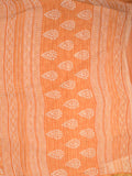 Saree orange color