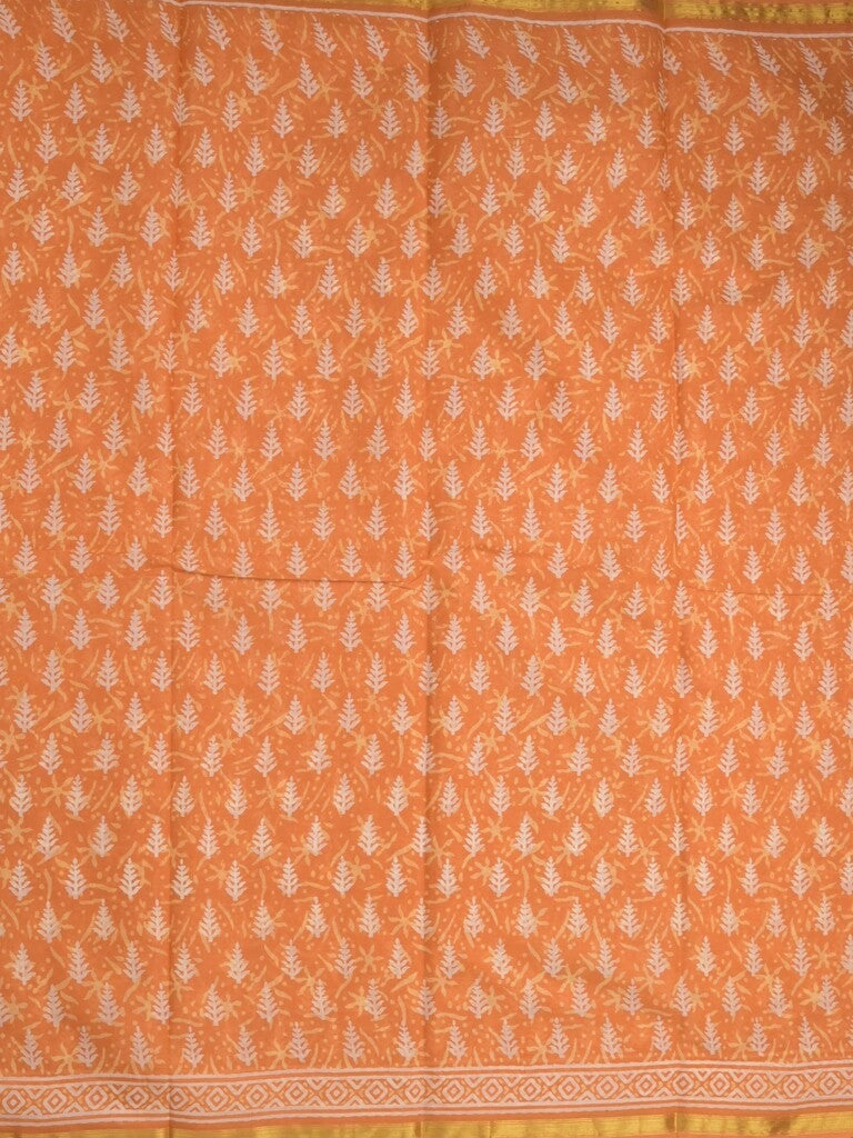 Saree orange color