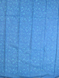 Saree sky blue color