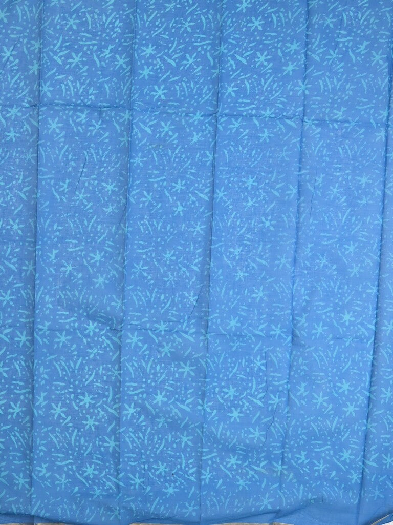 Saree sky blue color