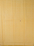 Saree golden yellow color