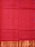 Venkatagiri pattu saree purple color allover zari motifs & kaddi border with rich contrast pallu and attached plain blouse