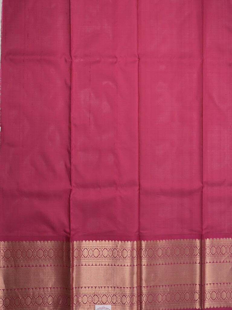 Pethambari pattu saree royal blue color allover zari motifs & kanchi border with rich pallu and attached plain blouse