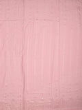 Kosa silk fancy saree baby pink color allover mirror work & embroidery cutwork border with running pallu and attached blouse