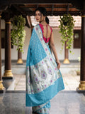 Banaras Silk Saree for Women | dark pink | Party Wear | Paithani Border