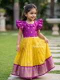 Kanchi pattu lehenga set for girls | party wear | designer collection 3-4 years