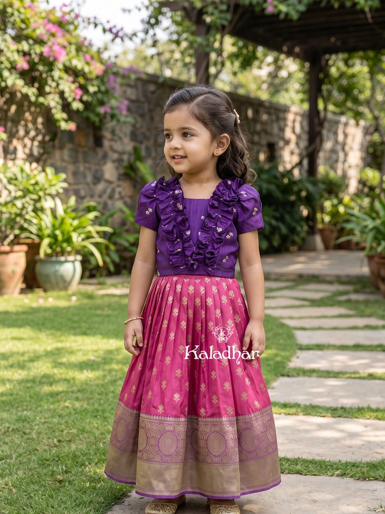 Banaras lehenga set for girls | party wear | designer collection 2-3 years