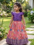 Banaras lehenga set for girls | party wear | designer collection 2-3 years